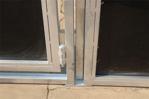 带屋顶的镀锌便携式马档板 - Product Image 2