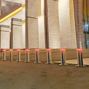 Wholesale Traffic Automatic Lifting Bollards Commercial Use Retractable Columns Bollards With Customized Order