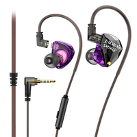Écouteurs intra-auriculaires filaires LD4 Studio Edition HiFi avec transducteur dynamique pour monitoring audio