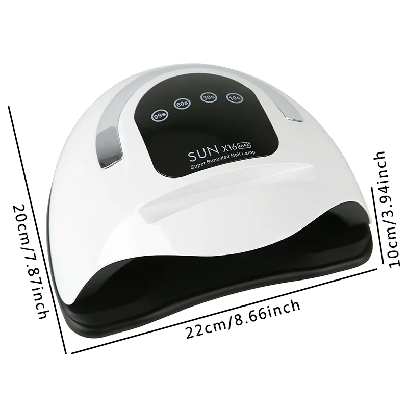 DIANJU Großhandel China 320 W Technologie SUN X16 MAX Phototherapie tragbare Maniküre-Maschine Nageltrockner UV-Led-Nagellader