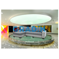 Plateforme rotative à 360 degrés pour l'affichage commercial de la marque, table tournante