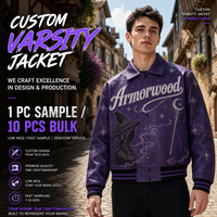 Blouson aviateur en cuir véritable pour homme sur mesure, faible MOQ, avec broderie 3D et strass, blouson bomber gothique personnalisé en cuir de vachette