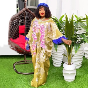 H & D Robe Imprimée Ample Personnalisée de Grande Taille Femmes Enceintes Africaines Grand Imprimé Ample Couleur <span class=keywords><strong>Boubou</strong></span> - Product Image 4