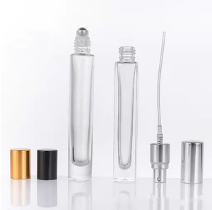 Huile de parfum fine en acier inoxydable, haut de 10ml, flacon de pulvérisation et de rouleau <span class=keywords><strong>sanex</strong></span> - Product Image 1