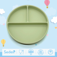 Offre Spéciale sans BPA sucette tasse alimentation en Silicone de qualité alimentaire durable de haute qualité personnalisable couleur bébé assiette