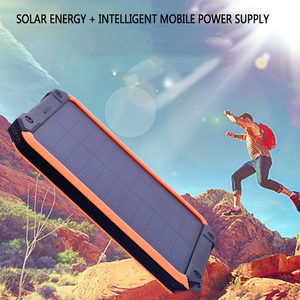 Powerbank étanche pour grand panneau solaire pour l'extérieur avec micro USB charge rapide boîtier d'usine haute capacité - Product Image 2