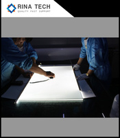 Rina Tech Vente en gros Plaque de guidage de lumière acrylique Lumisheet LED 3 mm/LGP avec prix d'usine, découpe et traitement pour enseignes rétroéclairées par LED