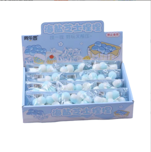 Juguetes Sensoriales Antiestrés de Comida Kawaii, Sal Marina y Queso, Regalos de Navidad para Niñas y Niños - Product Image 1