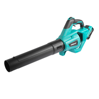 Souffleur axial sans fil 20V sans balais pour l'entretien des pelouses, volume d'air 382 CFM, haute vitesse, léger, outil de jardin portatif