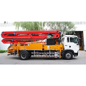 รถปั๊มคอนกรีตสามเพลาขนาดใหญ่ที่สุด รุ่น Spider Boom Lingyun Series 50M รถบรรทุกคอนกรีตจากจีน - Product Image 4