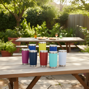 Gobelet isotherme Jeta 500 ml en acier inoxydable à double paroi avec couvercle et infuseur à thé pour le camping et les voyages en plein air - Product Image 2