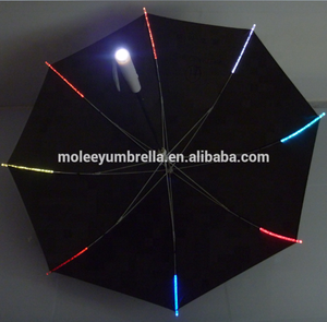 Promotion Classic Advantages Advertisement 7 Colors Cartoon Straight Pongee Manual Kids Led <strong>Umbrella</strong> <strong>Lights</strong> Handle 8ribs - Product Image 5