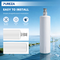 Filtro de Agua Bajo Fregadero PUREZA de Plástico, Alta Filtración, Manual, Fácil de Desmontar, para Agua Potable Directa del Grifo en el Hogar