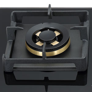 लक्जरी ब्लैक टेम्पर्ड ग्लास बिल्ट-इन 2 बर्नर गैस कुकटॉप के साथ घरेलू रसोई के लिए - Product Image 4