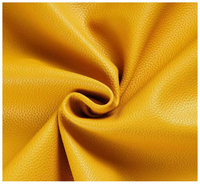 Meistverkauftes Litchi-Muster Geprägtes PVC-Kunstleder Abriebfestes Dekoratives Leder für Handschuhe Sofa Auto Tasche Sitz Möbel