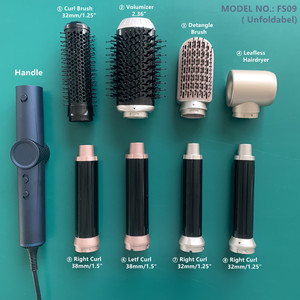 Multi Styler 5 In 1 Set Negative Ion Hair Dryer With Diffuser And Concentrator Nozzle For Hair Care And Styling - Product Image 5