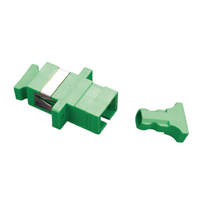 อะแดปเตอร์ไฟเบอร์ออปติกแบบ SCAPC ชนิด Single Mode Simplex พร้อมหน้าแปลน  ตัวเชื่อมต่อพลาสติกสีเขียว - Product Image 6