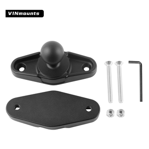 Support de fixation carré en aluminium VINmounts de 1,5 pouce avec base à bille pour poteau carré de 1,5'' - Product Image 3