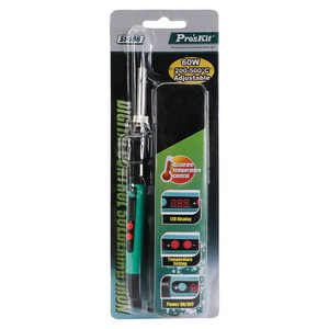 Soldador de temperatura constante Si-186G de 60W con pantalla digital ajustable para reparaciones domésticas y uso industrial - Product Image 3
