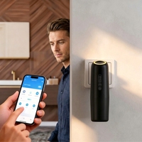 Diffuseur d'arômes mural intelligent sans eau, personnalisé en usine, à brancher, diffuseur de parfum, capacité de 200 ml, contrôle par application domestique