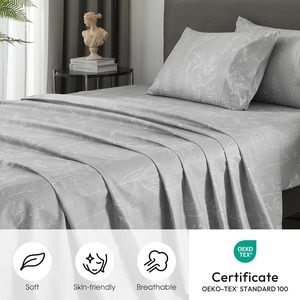 Bed <strong>Sheet</strong> <strong>Set</strong> Super Soft Luxury Bedding Microfiber Printed Four-piece Bed <strong>Sheet</strong> <strong>Set</strong> - Product Image 3