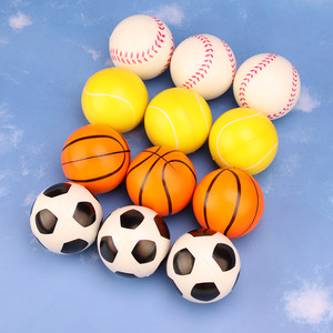 Pelota de PU de 63 mm para Aliviar el Estrés, Juguete de Esponja con Ventilación para Niños y Niñas de 5 a 7 Años, Marca Jincan - Product Image 2