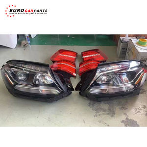 Kit de carrosserie de classe GLS X166 pour phare, adapté au X166, avec jupes latérales, tampons avant et arrière, matière plastique - Product Image 6