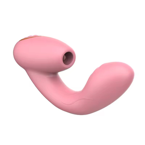 Vibrateur 2-en-1 à succion pour clitoris et point G, Godemiché vibrant à succion pour femmes, Articles érotiques pour adultes - Product Image 1