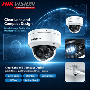 Cámara de Seguridad Hikvision DS-2CD2187G2H-LI(SU) 8 MP Smart Hybrid Light con ColorVu, Mini Domo Fijo, Micrófono Integrado - Product Image 2