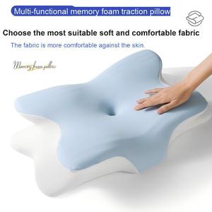 Oreiller cervical réglable WJ-2140, écologique, anti-acariens, en mousse à mémoire de forme, rafraîchissant, confortable pour dormir au lit - Product Image 6