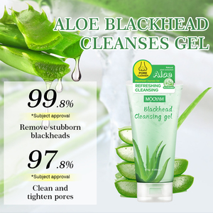 MOOYAM <span class=keywords><strong>Gel</strong></span> Limpiador de Espinillas Natural de Aloe Vera, Manzanilla, Rosa, Exfoliante, Eliminación de Espinillas, Cuidado DE LA Piel, 170g - Product Image 2