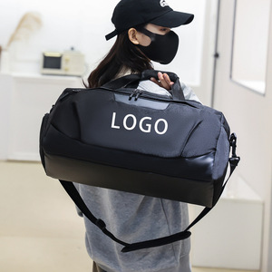 Sac de sport unisexe personnalisé avec logo, imperméable, en tissu Oxford, idéal pour le yoga, le fitness, l'entraînement et les voyages - Product Image 1