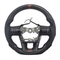 Volant en Fibre de Carbone Personnalisé pour Toyota Hilux Revo Fortuner 2011-2018 Innova GR Sport Racing