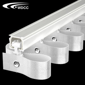 Rel Aluminium untuk Gorden Lipat Gelombang dengan Pelindung PVC, Harga Grosir dan Kualitas Terbaik - Product Image 3