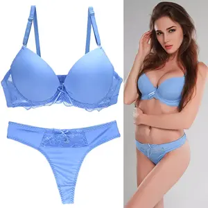 Lager Großhandel BH Penty Set für Frauen Dessous Plus Size Damen Unterwäsche Damen BH und Höschen Sets Damen BH Set