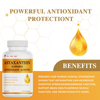 Astaxanthine naturelle 6 mg par gélule, complément antioxydant haute puissance à base d'Haematococcus Pluvialis