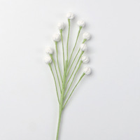 Bouquets de fleurs artificielles en feutre et crochet, faits main, réalistes, en forme de flocon de neige, pour la décoration moderne de la maison et les arrangements floraux