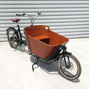 Pédale verte à chargement frontal urbain vente en gros de certification CE vélo électrique cargo vélo électrique vélo électrique vélo <span class=keywords><strong>Long</strong></span> <span class=keywords><strong>John</strong></span> - Product Image 4