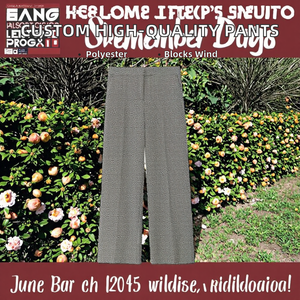 Pantalones de Verano de Alta Calidad Hechos a Medida para Mujer, Diseño Estampado 100% Poliéster, Anti-Pilling, Resistentes al Viento, de Secado Rápido - Product Image 2