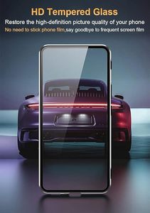 ตัวแม่เหล็กสองด้านกระจกนิรภัยใสสําหรับ Xiaomi Poco F6 5G ฝาครอบโทรศัพท์มือถือพร้อมกรอบโลหะ - Product Image 2