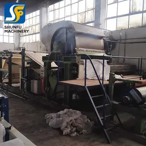 Supplier Tissue Paper Machine Medium Type 1092mm Toilet Tissue Paper Making Machine/toilet Manufacture Machine