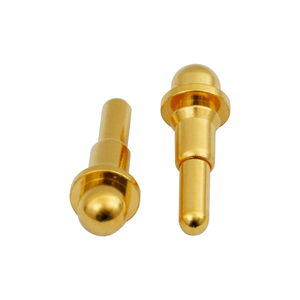 Broches Pogo en laiton personnalisées - <span class=keywords><strong>Contact</strong></span> électrique pour applications de circuits imprimés/connecteurs - Product Image 1