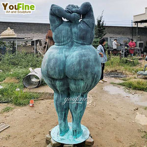 Estatua de bronce de gran tamaño para decoración de jardín al aire libre, escultura de estatua - Product Image 5