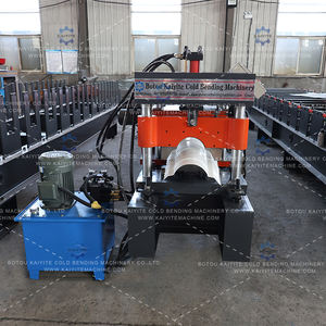 Línea de Producción de Tejas de Arco Metálicas Hidráulicas CNC, Conformado Continuo de Rollos para Paneles de Techo Esmaltados, Alimentación Automática con Enderezamiento - Product Image 4