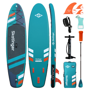 Skatinger 2025 Nuevo Estilo Venta al por Mayor <span class=keywords><strong>SUP</strong></span> <span class=keywords><strong>Tabla</strong></span> de Paddle Inflable Material Drop Stitch <span class=keywords><strong>Tabla</strong></span> de Surf Paddleboard - Product Image 1