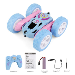รถบังคับวิทยุสี่ล้อคุณภาพสูง พร้อมไฟหมุนได้ 360 องศา ของเล่นเด็ก - Product Image 6