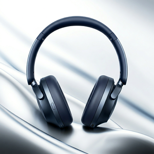 Auriculares Supraaurales 1MORE con Cancelación Activa de Ruido, Calidad de Sonido Hi-Fi, Bluetooth 5.3, Control Táctil, Color Negro - Product Image 1