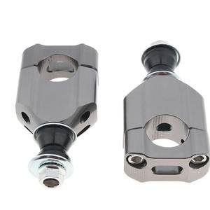 Ensemble de moyeux de roue avant et arrière usinés par CNC de 15 mm pour moto tout-terrain/pit bike 10 12 14 17, acier inoxydable, fil EDM, pièce de moto tout-terrain/pit bike - Product Image 2