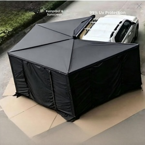 Auvent ADA Overland 4x4 270 degrés pour camping, SUV, voiture, auvent latéral de <span class=keywords><strong>toit</strong></span>, <span class=keywords><strong>tente</strong></span> à coque rigide, auvent 270 avec parois - Product Image 3