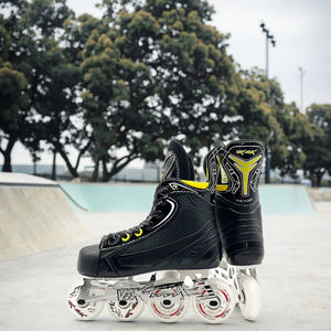 Patins à roulettes en ligne Vik Max de qualité supérieure pour hockey en extérieur, châssis en PP avec roues en PU et semelle extérieure en PVC, stock en gros, roulettes lumineuses - Product Image 4